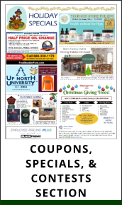 (image for) Coupons, Specials, & Contests Section
